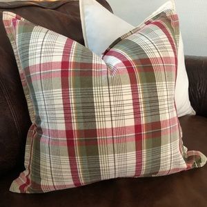 Pottery barn 20x20 square pillow cover only